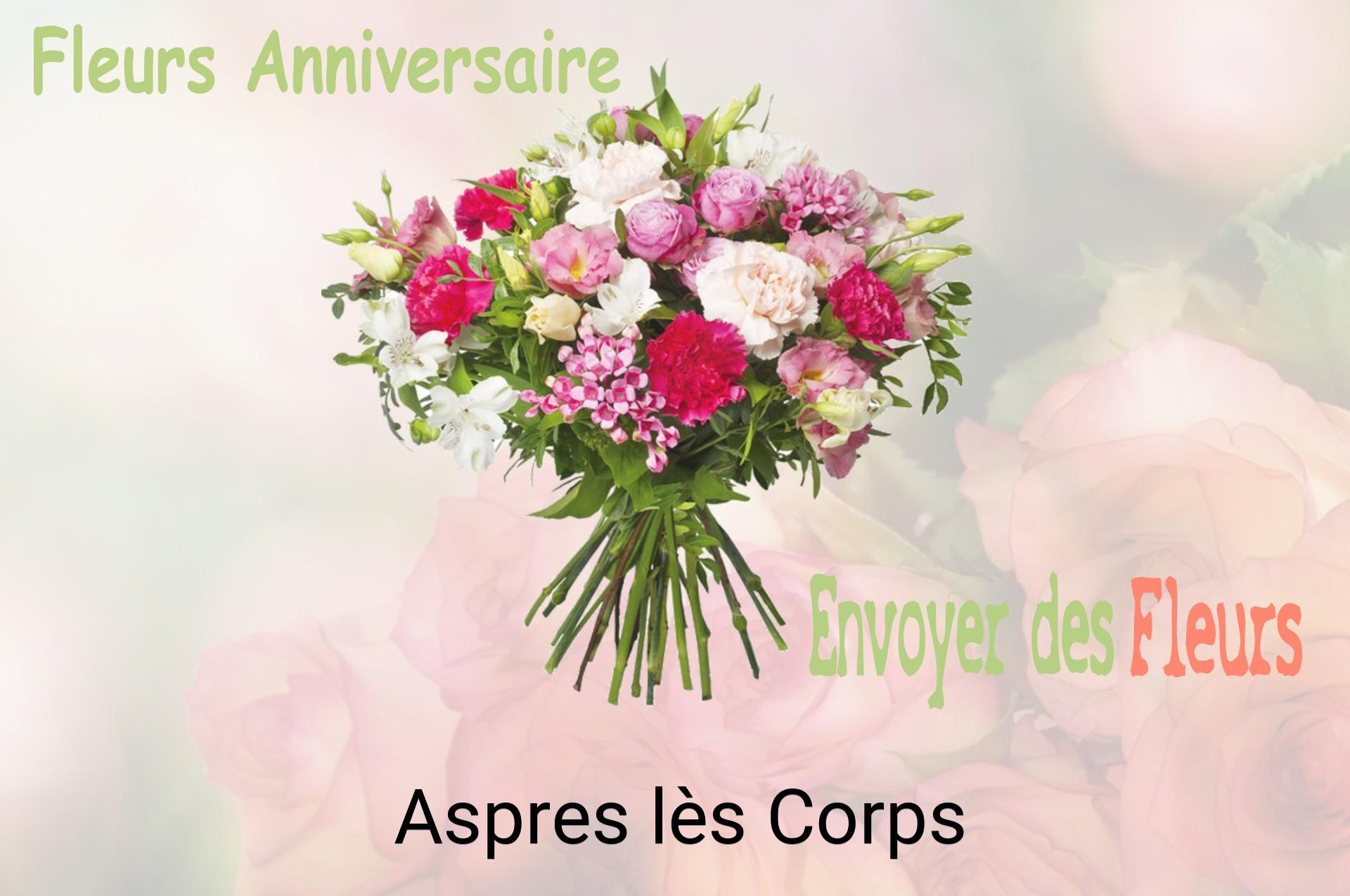 Bouquet de fleurs d’anniversaire livré à Aspres-lès-Corps